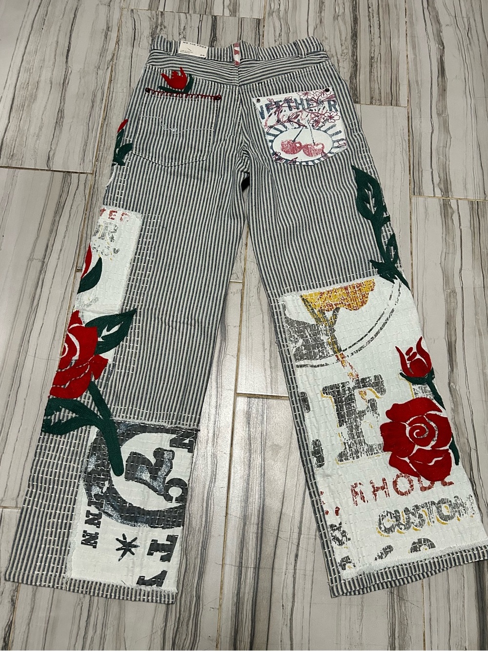 NWT Free People We The Free Lost & Found Boyfriend Jeans in Secret Getaway - Picture 7 of 16